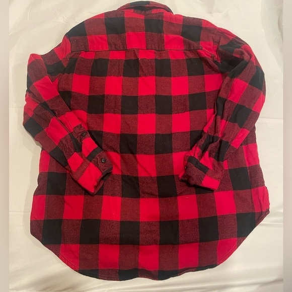 Madewell Buffalo Plaid Cotton Flannel - Picture 5 of 7